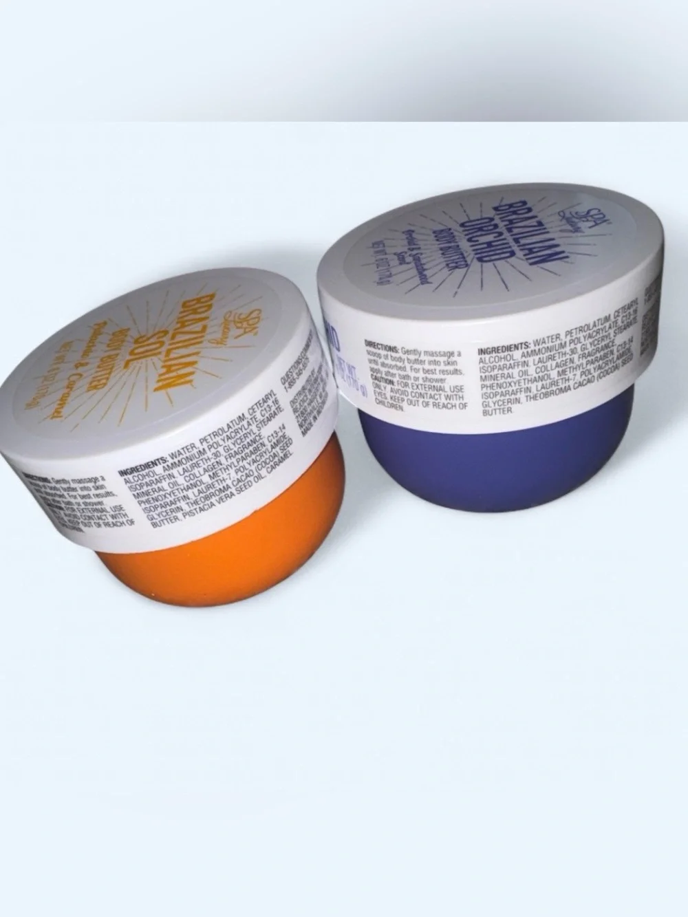 Spa Luxury Brazilian Sol & Brazilian Orchid Body Butter Duo